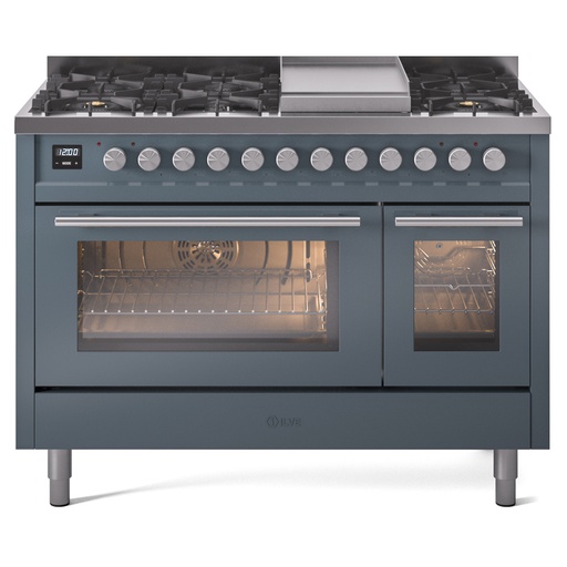 ILVE UP48FMP Professional Plus II 48" Dual Fuel Range 