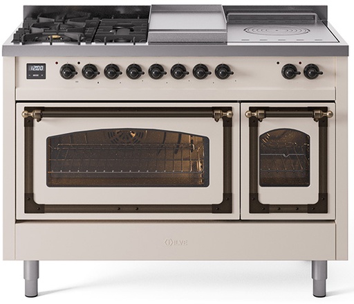 ILVE UN48F Nostalgie II Noblesse 48" Dual Fuel Range 